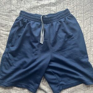 Athletic Works Men's Dark Blue Sports Shorts